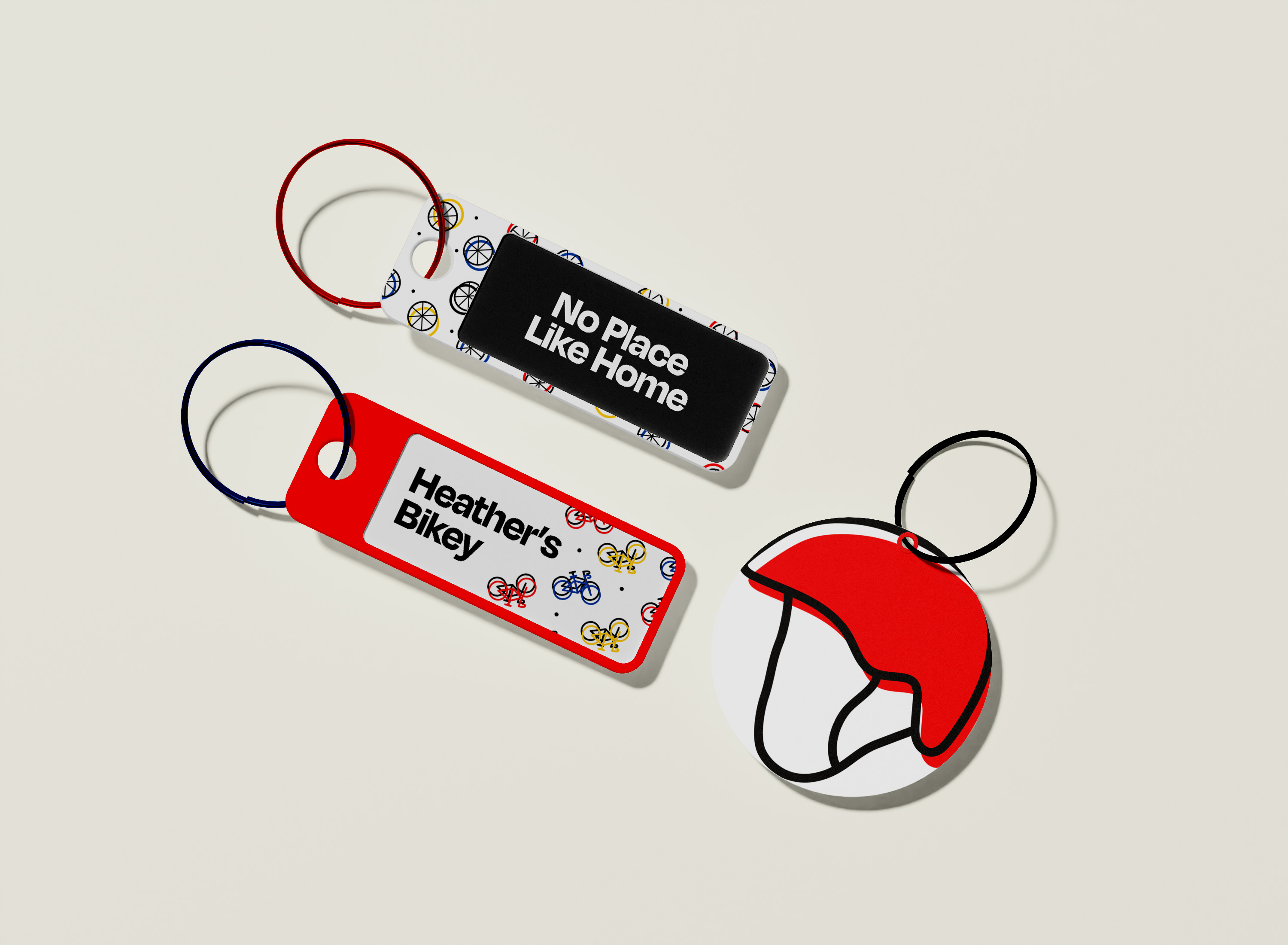 Brring! Brring! Keychain Mockup